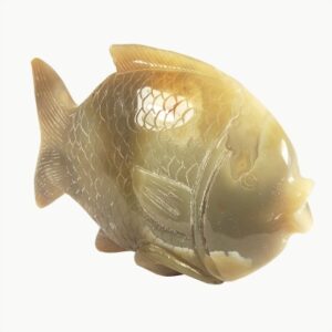 Фигура «Рыба», камень агат