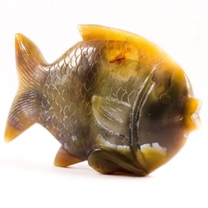 Фигурка «Рыба», камень агат, 110 мм
