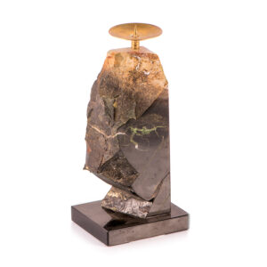 Подсвечник “Скала” Драгоценный камень яшма