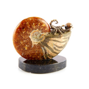Фигурка «Скорпион», камни аммонит, доломит, 65 мм