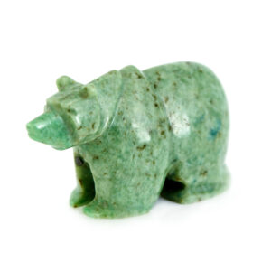 Фигурка «Медведь», камень жадеит, 50 мм