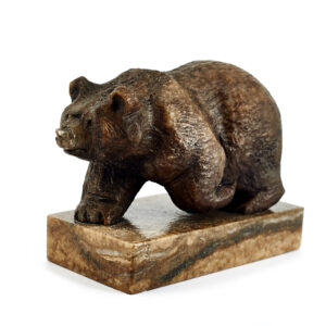 Фигурка “Медведь” Камень кальцит