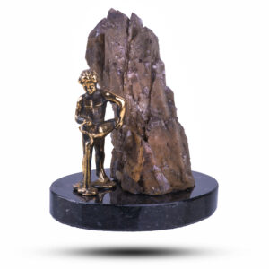 Фигурка «Водолей»,  камень кальцит, 75 мм