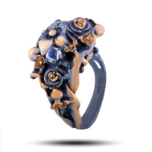 Эксклюзивное кольцо “Букет любимой”, бренд “Vida Maestro”