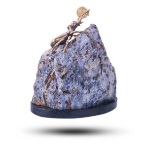 Фигурка «Жук», камень астрофиллит, 110 мм