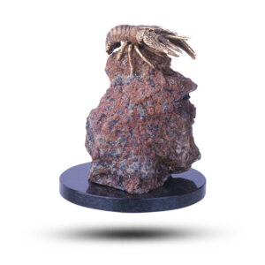 Фигурка «Рак», камень астрофиллит, 110 мм