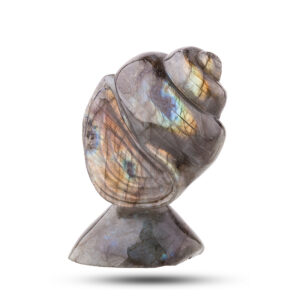 Фигурка «Ракушка», камень лабрадор, 70 мм