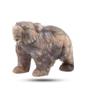 Фигурка «Медведь», камень лабрадор, 40 мм