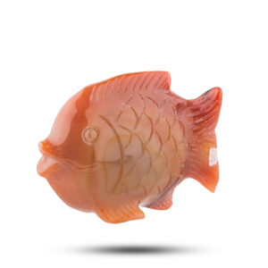 Фигурка «Рыба», камень сердолик, 75 мм