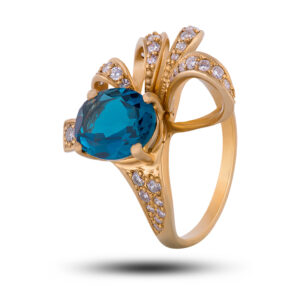 Авторское кольцо, бренд “Denisov & Gems”
