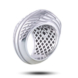 Авторское мужское кольцо “Мерседес”, бренд “Denisov & Gems”
