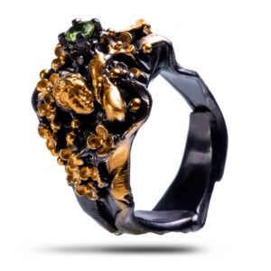 Эксклюзивное кольцо “Ангел в цветах”, бренд “Vida Maestro”