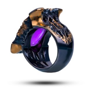 Авторское мужское кольцо “Ночные грезы”, бренд “Vida Maestro”