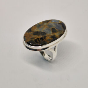 Кольцо из камня петерсит, размер 19, Арт. НГ-9813