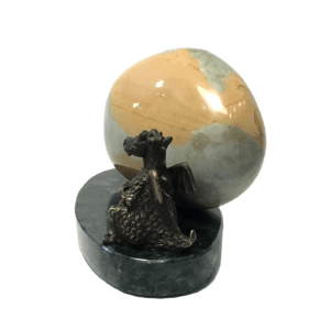 Статуэтка из камней яшма, долерит, Арт. КЛ-2283