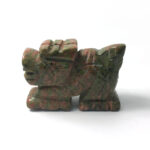 Статуэтка из камня яшма, "Дракон из яшмы", Арт. НГ-14319я